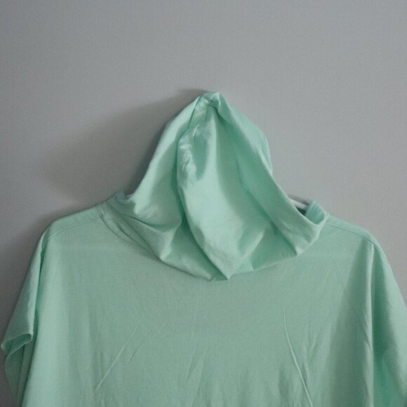 Fabletics Women's Mint Green Sz Lrg Love Activewear Stretch Light Hoodie Sweater - Picture 7 of 12
